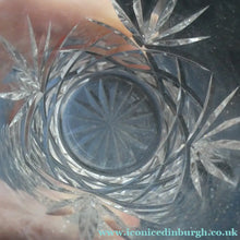 Load image into Gallery viewer, Pair of 1950s EDINBURGH CRYSTAL Tall OBAN Tumblers. Height 4 1/8 inches 
