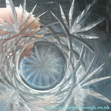 Load image into Gallery viewer, Pair of 1950s EDINBURGH CRYSTAL Tall OBAN Tumblers. Height 4 1/8 inches 
