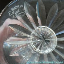 Load image into Gallery viewer, Vintage 1960s Edinburgh Crystal Tall White Wine Glasses. BRAEMAR Pattern
