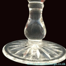 Load image into Gallery viewer, 1950s Edinburgh Crystal Tall Small Wine Glasses. BRAEMAR Pattern . 5 1/2 inches

