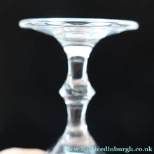 Load image into Gallery viewer, Edinburgh Crystal (EDI50 Pattern) Five Signed Small White Wine Glasses. Height 4 5/8 inches (Copy) - VINTAGE CRYSTAL
