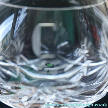 Load image into Gallery viewer, SET OF EIGHT Vintage Edinburgh Crystal HOCK Wine Glasses. STAR OF EDINBURGH: 6 1/4 inches. Engraved with letter "C"
