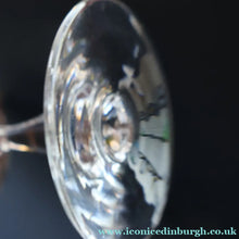 Load image into Gallery viewer, Vintage EDINBURGH CRYSTAL Champagne Coupes / Sorbet Dishes with Stylish &amp; Rarer LOCHIEL Pattern. 4 1/2 inches
