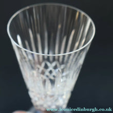 Load image into Gallery viewer, EDINBURGH CRYSTAL. FIVE Matching Fluted Champagne Glasses. Appin Pattern. 6 1/4 inches
