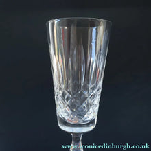 Load image into Gallery viewer, EDINBURGH CRYSTAL. FIVE Matching Fluted Champagne Glasses. Appin Pattern. 6 1/4 inches
