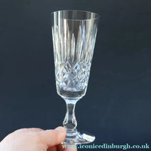 Load image into Gallery viewer, EDINBURGH CRYSTAL. FIVE Matching Fluted Champagne Glasses. Appin Pattern. 6 1/4 inches
