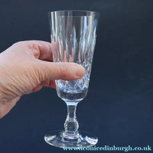 Load image into Gallery viewer, EDINBURGH CRYSTAL. FIVE Matching Fluted Champagne Glasses. Appin Pattern. 6 1/4 inches
