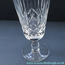 Load image into Gallery viewer, EDINBURGH CRYSTAL. FIVE Matching Fluted Champagne Glasses. Appin Pattern. 6 1/4 inches
