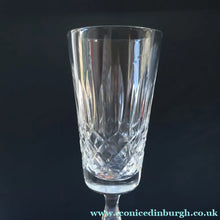 Load image into Gallery viewer, EDINBURGH CRYSTAL. FIVE Matching Fluted Champagne Glasses. Appin Pattern. 6 1/4 inches
