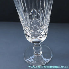 Load image into Gallery viewer, EDINBURGH CRYSTAL. FIVE Matching Fluted Champagne Glasses. Appin Pattern. 6 1/4 inches
