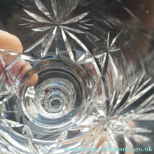 Load image into Gallery viewer, FOUR ONLY. Vintage Edinburgh Crystal Claret or Small Wine Glasses. STAR OF EDINBURGH Pattern. 5 1/8 inches
