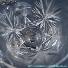 Load image into Gallery viewer, FOUR Edinburgh Crystal Wine Glasses. STAR OF EDINBURGH Pattern: 6 1/4 inches 
