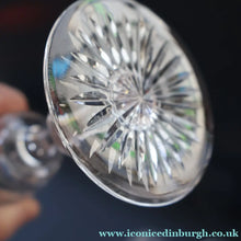 Load image into Gallery viewer, FOUR Edinburgh Crystal Wine Glasses. STAR OF EDINBURGH Pattern: 6 1/4 inches 
