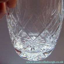Load image into Gallery viewer, Four Vintage Edinburgh Crystal Tumblers. Scottish Glass

