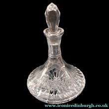 Load image into Gallery viewer, Vintage GLENEAGLES Edinburgh Crystal Ship's Decanter. Height: 10 1/2 inches
