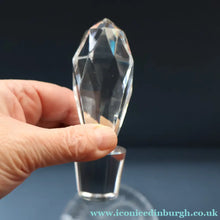Load image into Gallery viewer, Vintage GLENEAGLES Edinburgh Crystal Ship's Decanter. Height: 10 1/2 inches

