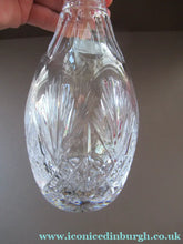 Load image into Gallery viewer, Iona Pattern Edinburgh Crystal Decanter (and two Crystal tumblers)
