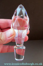 Load image into Gallery viewer, Iona Pattern Edinburgh Crystal Decanter (and two Crystal tumblers)
