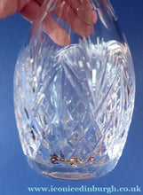 Load image into Gallery viewer, Iona Pattern Edinburgh Crystal Decanter (and two Crystal tumblers)
