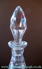 Load image into Gallery viewer, Iona Pattern Edinburgh Crystal Decanter (and two Crystal tumblers)
