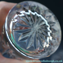 Load image into Gallery viewer, PAIR of Edinburgh Crystal Large Old Fashioned Whisky Tumblers. LOMOND PATTERN 3 1/4 inches
