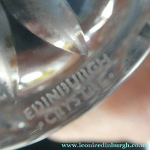 Load image into Gallery viewer, PAIR of Edinburgh Crystal Large Old Fashioned Whisky Tumblers. LOMOND PATTERN 3 1/4 inches
