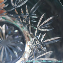 Load image into Gallery viewer, PAIR of Edinburgh Crystal Large Old Fashioned Whisky Tumblers. LOMOND PATTERN 3 1/4 inches

