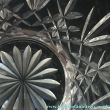 Load image into Gallery viewer, PAIR of Edinburgh Crystal Large Old Fashioned Whisky Tumblers. LOMOND PATTERN 3 1/4 inches
