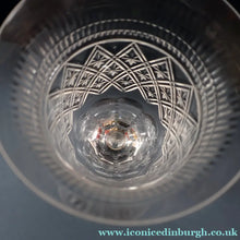 Load image into Gallery viewer, PAIR Vintage Edinburgh Crystal LARGE Water Goblets.  Fabulous KING JAMES Pattern. 9 inches (Code A)
