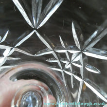 Load image into Gallery viewer, PAIR of Edinburgh Crystal Large Red Wine Goblets. LOMOND PATTERN 6 3/4 inche
