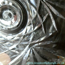 Load image into Gallery viewer, Pair of EDINBURGH CRYSTAL Small Wine OBAN Glasses. SIGNED Height 5 inches
