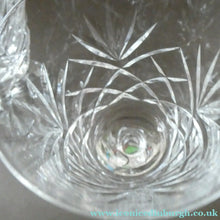 Load image into Gallery viewer, Pair of EDINBURGH CRYSTAL Small Wine OBAN Glasses. SIGNED Height 5 inches
