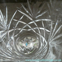 Load image into Gallery viewer, Pair of EDINBURGH CRYSTAL Small Wine OBAN Glasses. SIGNED Height 5 inches
