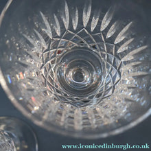 Load image into Gallery viewer, EDINBURGH CRYSTAL. PAIR of WATER Glasses. Appin Pattern. 5 inches
