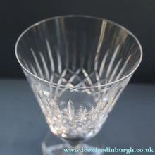 Load image into Gallery viewer, EDINBURGH CRYSTAL. PAIR of WATER Glasses. Appin Pattern. 5 inches
