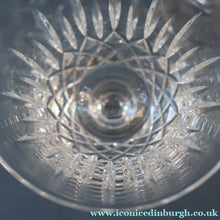 Load image into Gallery viewer, EDINBURGH CRYSTAL. PAIR of WATER Glasses. Appin Pattern. 5 inches
