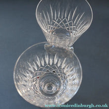 Load image into Gallery viewer, EDINBURGH CRYSTAL. PAIR of WATER Glasses. Appin Pattern. 5 inches
