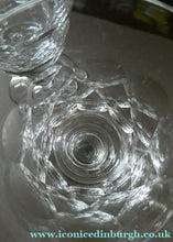 Load image into Gallery viewer, PAIR of Edinburgh Crystal Wine Goblets. ED 134 PATTERN, Height 6 1/2 inches
