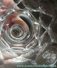 Load image into Gallery viewer, PAIR of Edinburgh Crystal Large Goblets. ED 134 PATTERN 6 1/2inches
