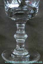 Load image into Gallery viewer, PAIR of Edinburgh Crystal Large Goblets. ED 134 PATTERN 6 1/2inches
