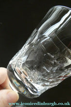 Load image into Gallery viewer, PAIR of Edinburgh Crystal Large Goblets. ED 134 PATTERN 6 1/2inches
