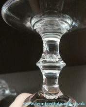 Load image into Gallery viewer, PAIR of Edinburgh Crystal Wine Goblets. ED 134 PATTERN, Height 6 1/2 inches
