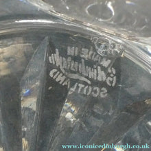 Load image into Gallery viewer, RARE 1950s Edinburgh Crystal TANKARD: HIGHLAND Pattern. 4 1/4 inches tall
