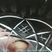 Load image into Gallery viewer, Edinburgh Crystal Set of Six Small Sherry or Liqueur Glasses. 4 inches high
