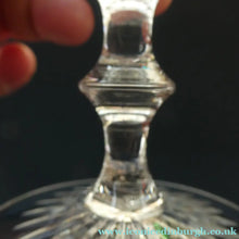 Load image into Gallery viewer, EDINBURGH CRYSTAL. Set of TEN Matching STAR OF EDINBURGH Sherry Glasses 4 1/2 inches in height

