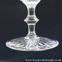 Load image into Gallery viewer, JOB LOT: Vintage Edinburgh Crystal CHAMPAGNE FLUTES. STAR OF EDINBURGH Pattern. Set of SEVEN: 6 1/4 inches
