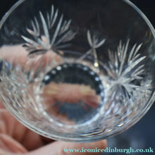 Load image into Gallery viewer, JOB LOT. Vintage Edinburgh Crystal Smaller Whisky Tumblers (Total of Seven). STAR OF EDINBURGH. 3 inches
