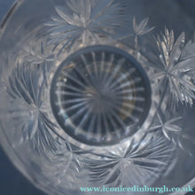 Load image into Gallery viewer, JOB LOT. Vintage Edinburgh Crystal Smaller Whisky Tumblers (Total of Seven). STAR OF EDINBURGH. 3 inches
