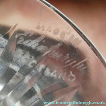Load image into Gallery viewer, EDINBURGH CRYSTAL ONE SINGLE Gin &amp; Tonic Glass. With 1950s Etched Mark
