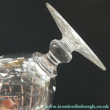 Load image into Gallery viewer, EDINBURGH CRYSTAL ONE SINGLE Gin &amp; Tonic Glass. With 1950s Etched Mark
